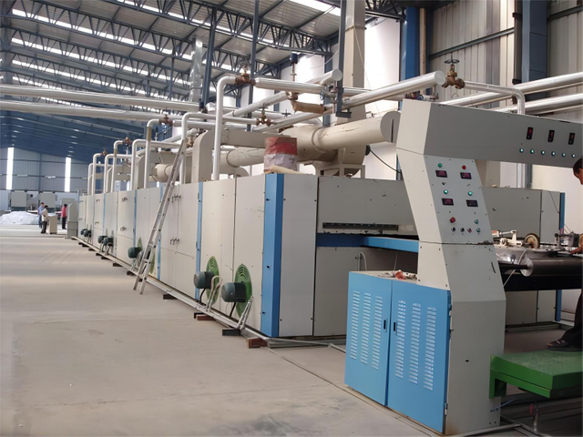 人工革基板、床革基板、自動車革基板、針パンチ不織布ファブリック自動生産ライン