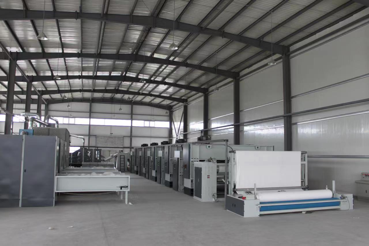 皮革基布生産ライン 新